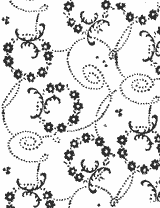 Paint Roller #4045 - Floral Damask