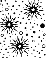 Paint Roller #4132 - Star Flowers
